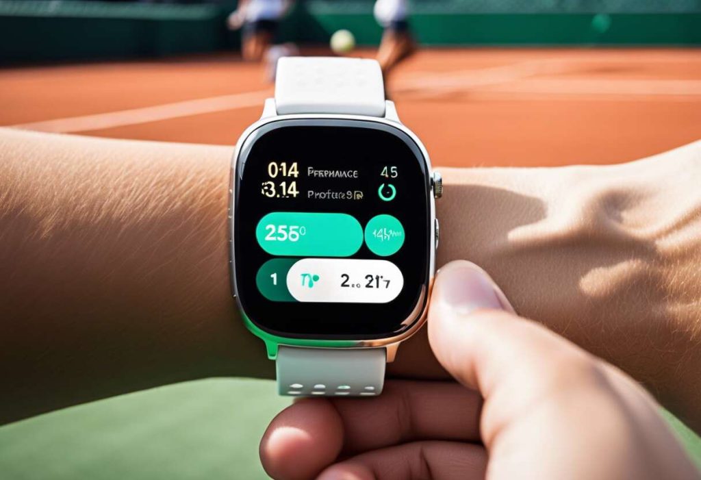 Montres connectées pour joueurs de tennis : suivre ses performances en direct