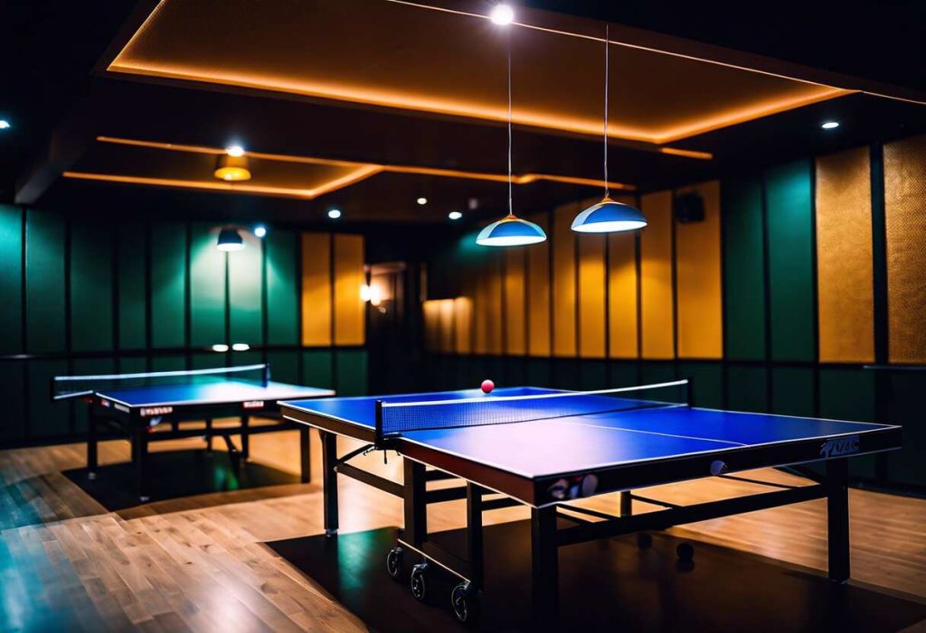 Isolation phonique : conseils pour joueurs nocturnes de ping-pong