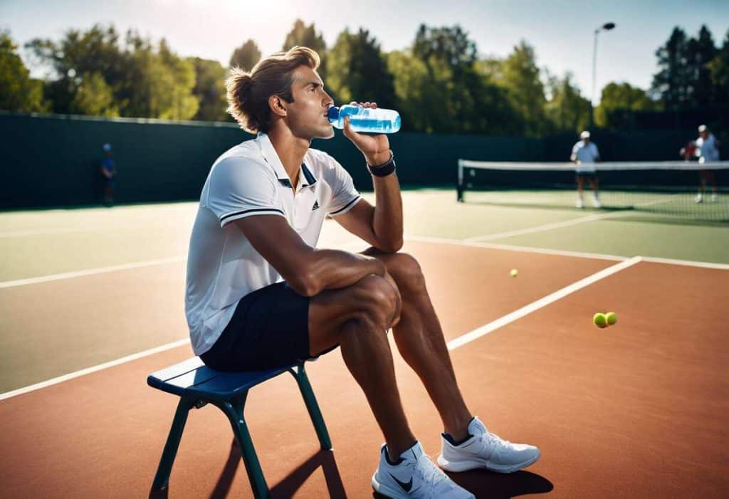 Gourdes sportives spéciales tennis : hydratation optimisée sur le court
