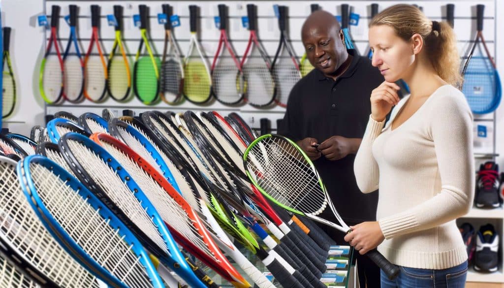 Choisir sa raquette de squash : critères essentiels pour débutants