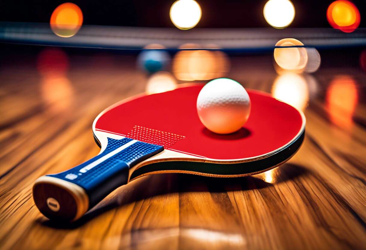 Choisir sa raquette de ping-pong : critères essentiels