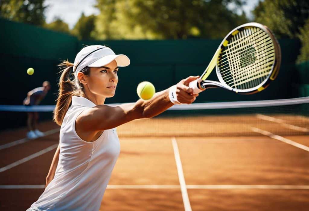 Service au tennis : techniques et astuces pour débutants et avancés