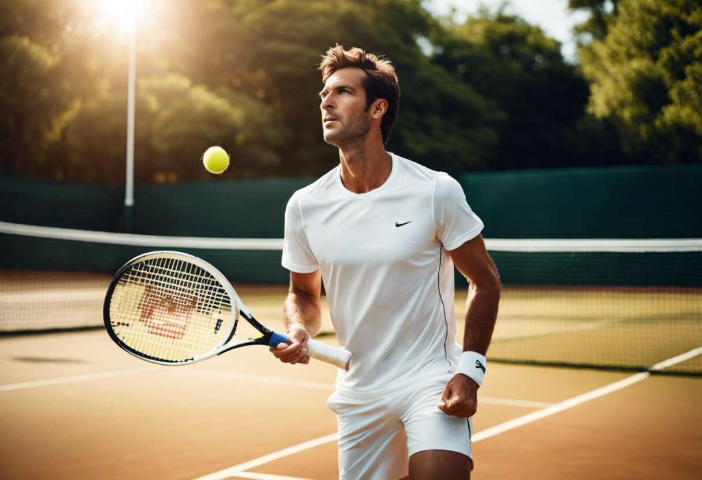 T-shirts respirants spécial tennis : restez au sec même en match