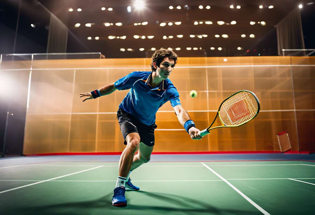 Poignets absorbants : leur rôle clé dans la performance au squash