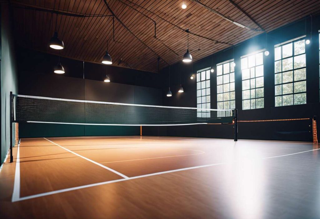 Astuces pour optimiser l'espace dans un petit terrain de badminton intérieur