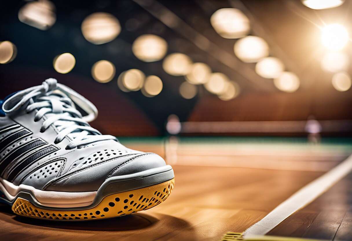 Les chaussures adaptées au badminton : critères de sélection