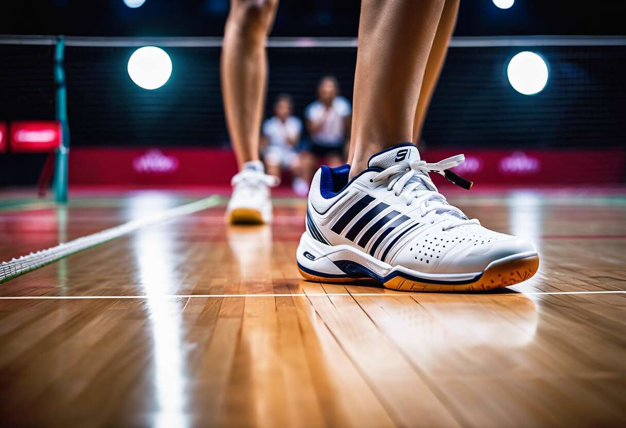 Confort ou performance : le dilemme des chaussures de badminton