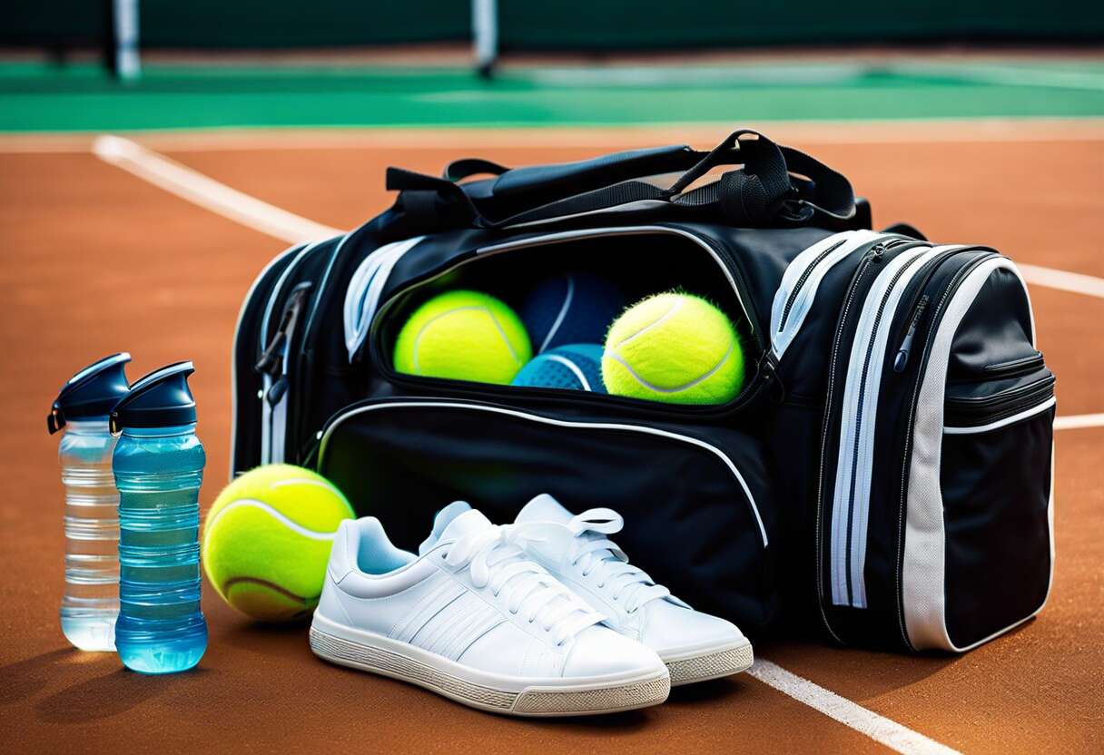 Les indispensables du joueur de tennis : ce qu'il ne faut pas oublier