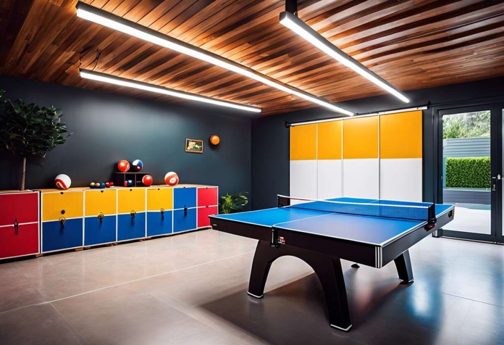 Transformez votre garage en salle de ping-pong parfaite