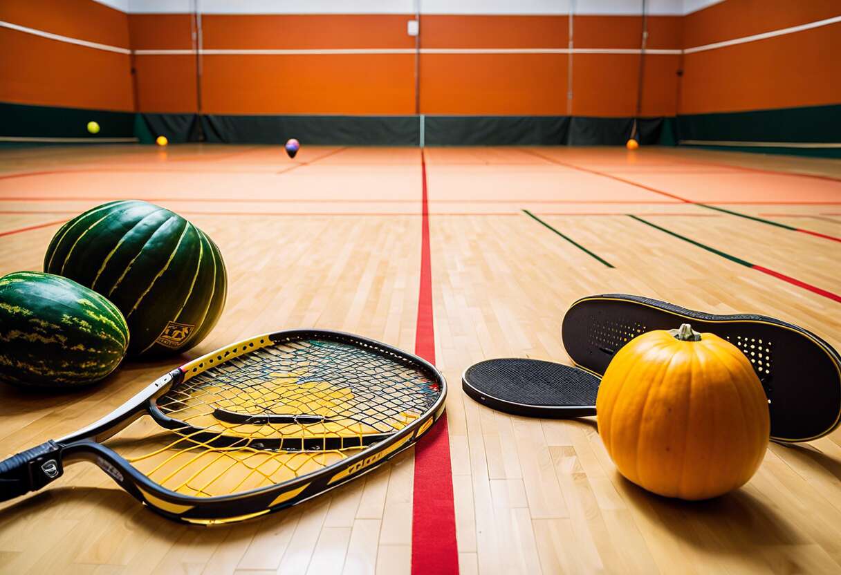 Améliorez votre swing : outils spécifiques pour le squash