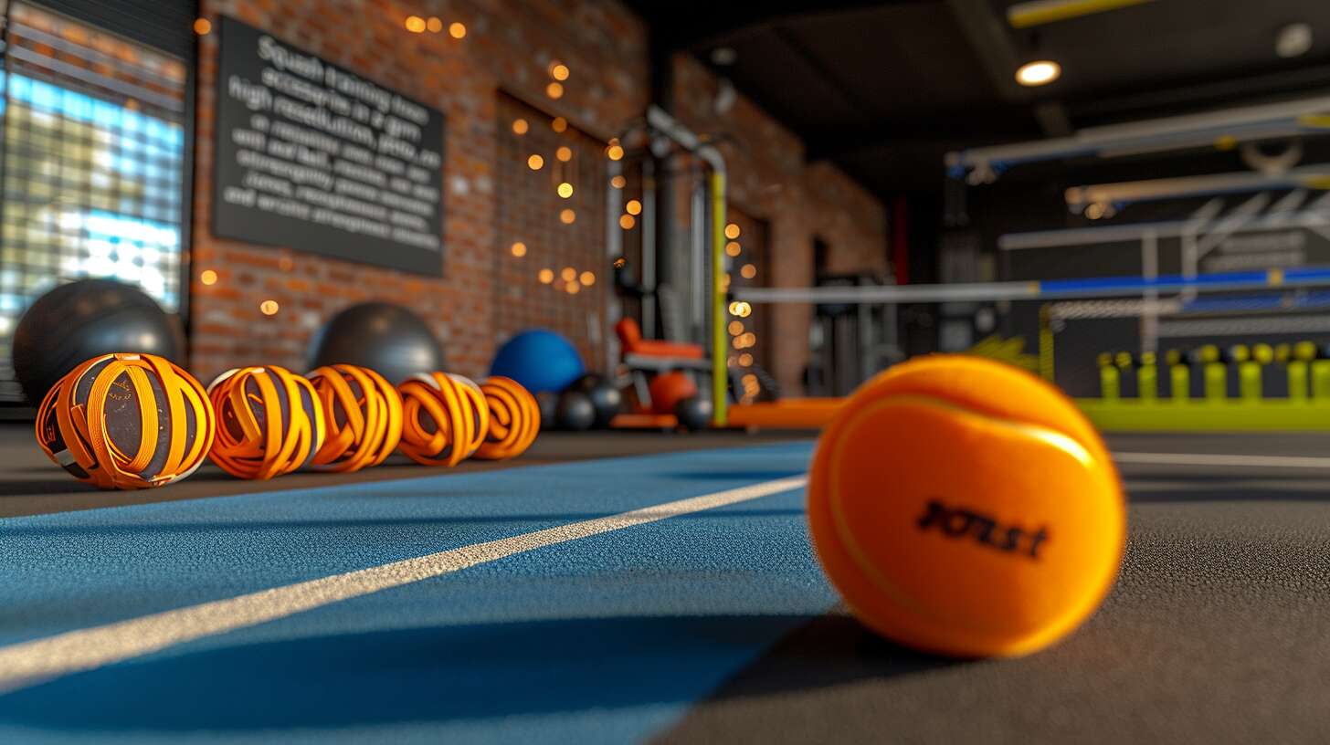 Accessoires d’entraînement au squash : perfectionner sa technique hors du court