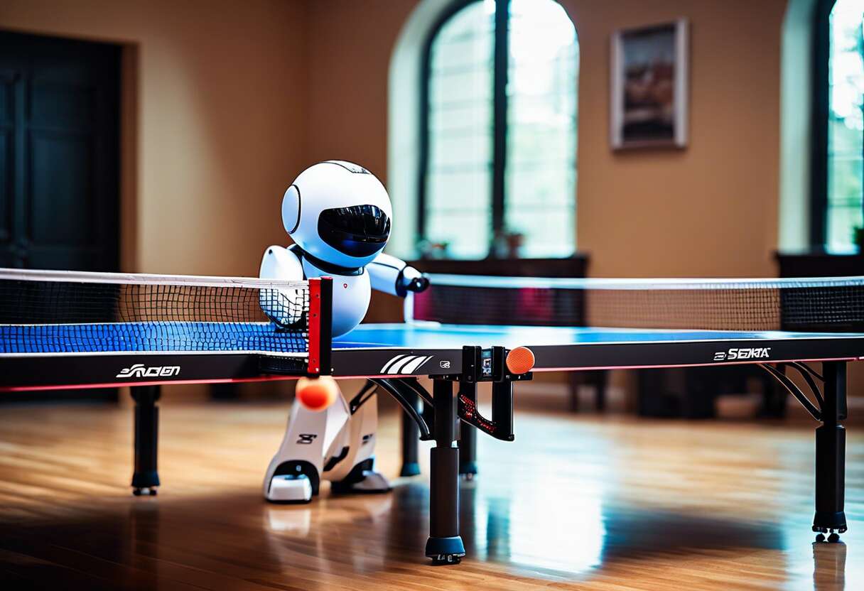 Choisir le robot de tennis de table adapté à son niveau