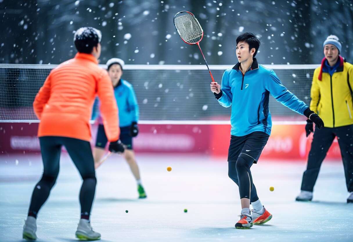 Jouer au Badminton en hiver : sélection d'équipements thermiques adaptés