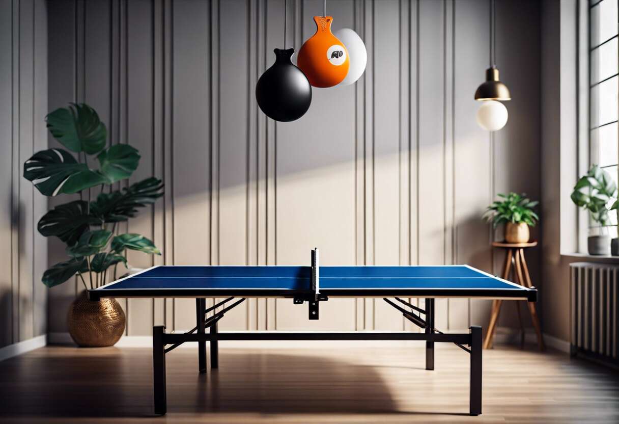 Choisir son support mural pour raquettes de ping-pong : les critères essentiels