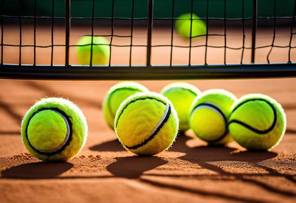 Balles sans pression : comprendre leur principe et utilisation au tennis
