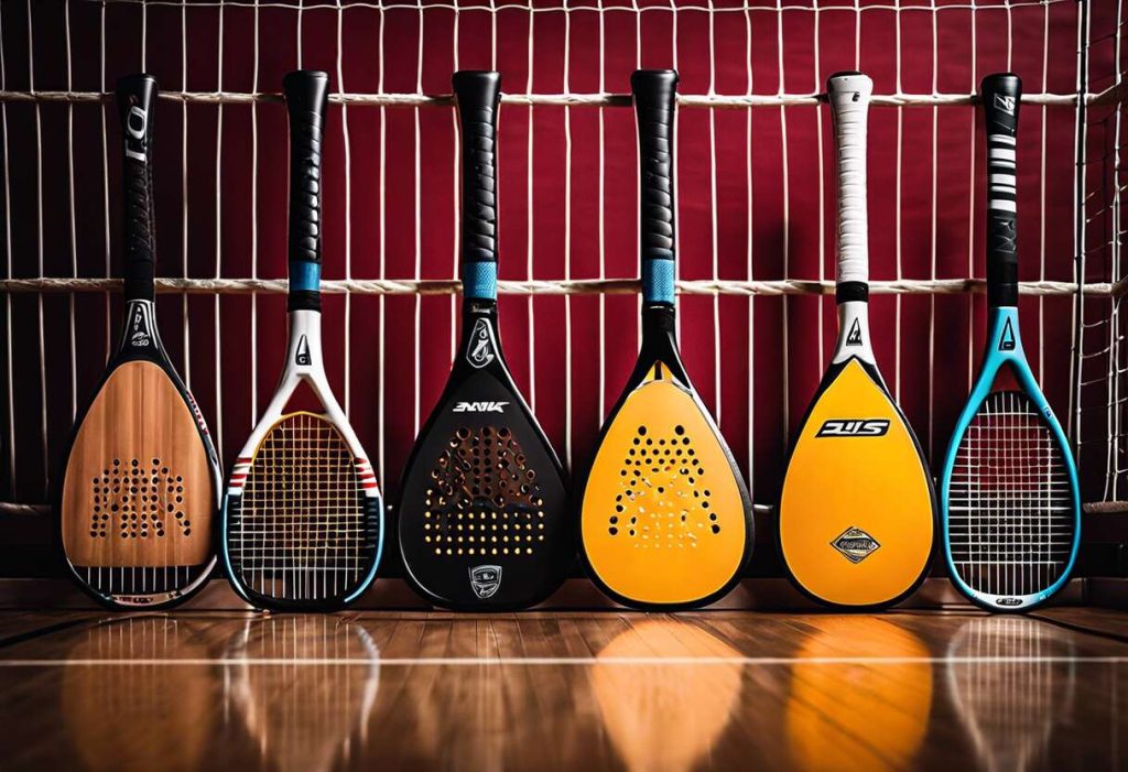 Choix de raquette de squash : critères incontournables