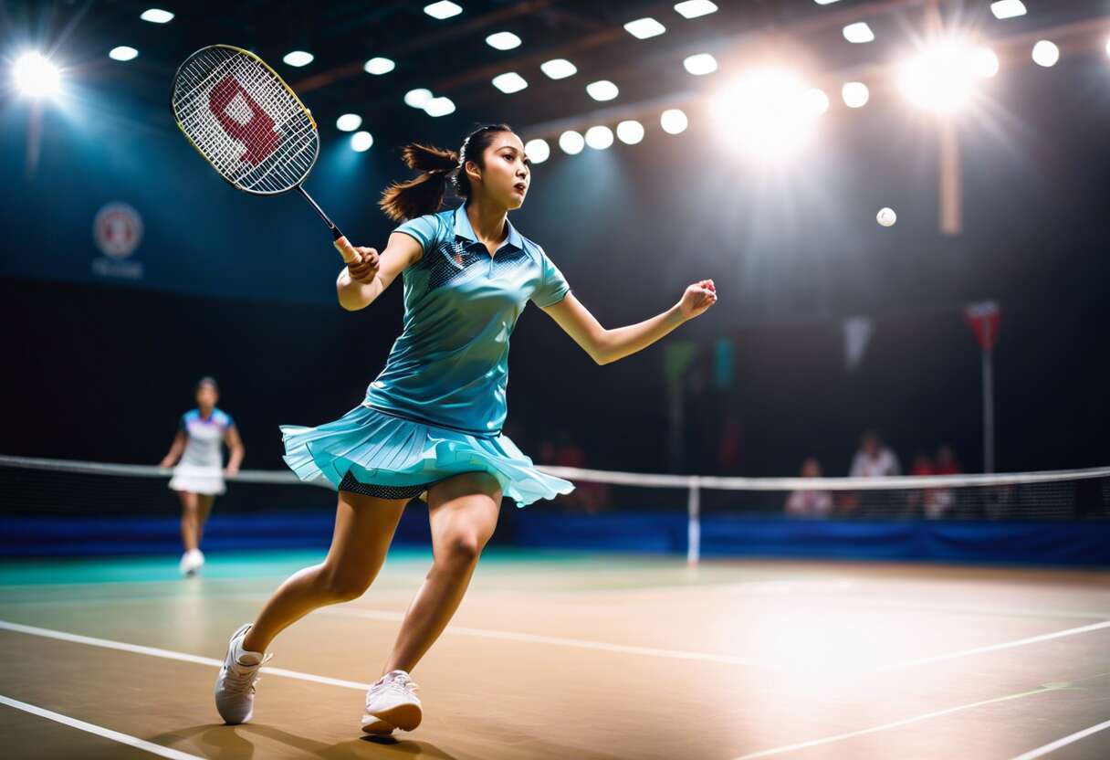 Sélection des jupes et robes idéales pour pratiquer le badminton féminin