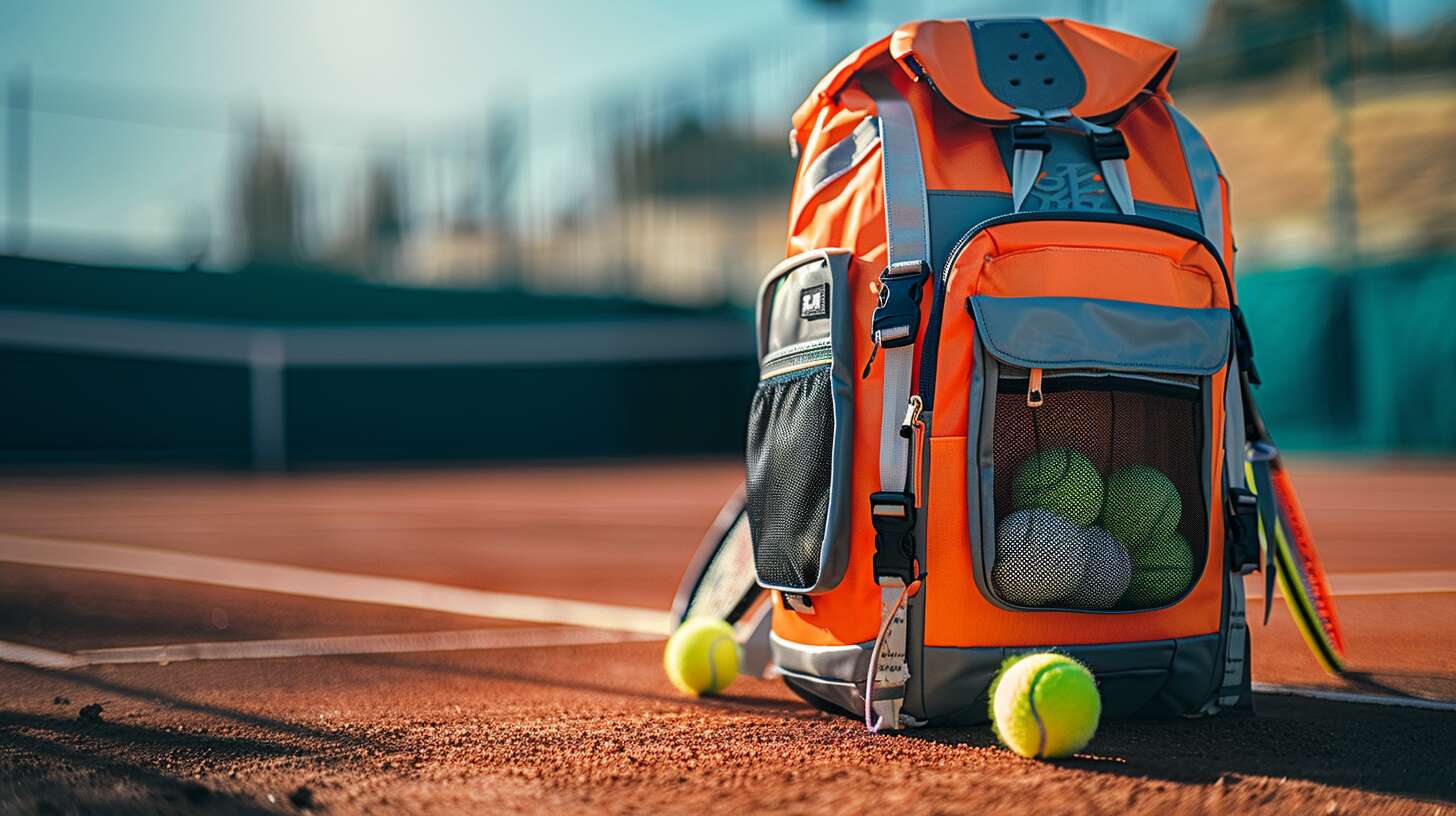 Sacs à dos modulables pour tennis : transportez tout ce dont vous avez besoin