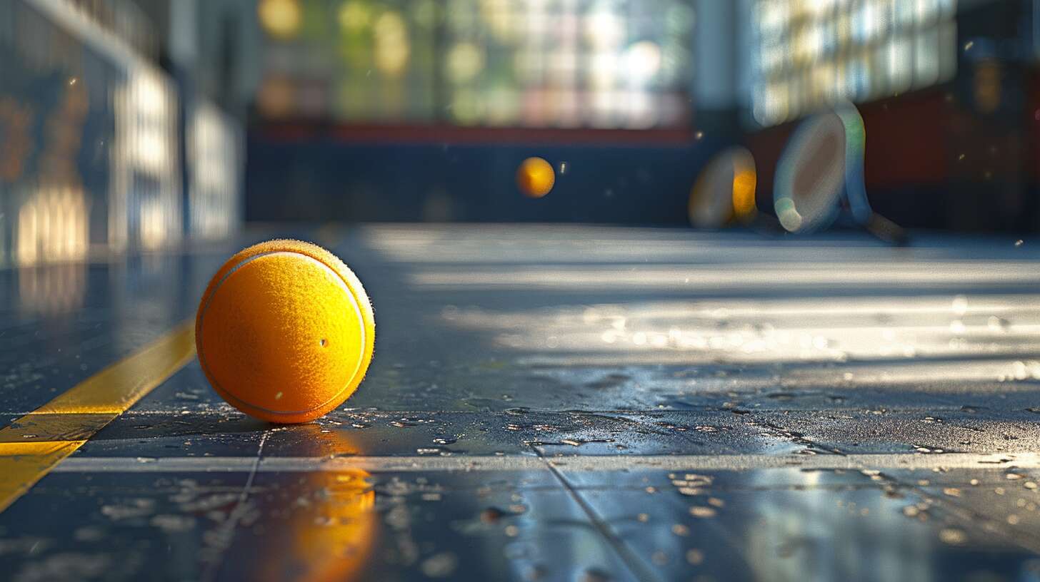 Prendre soin de sa balle de squash : usage et durabilité