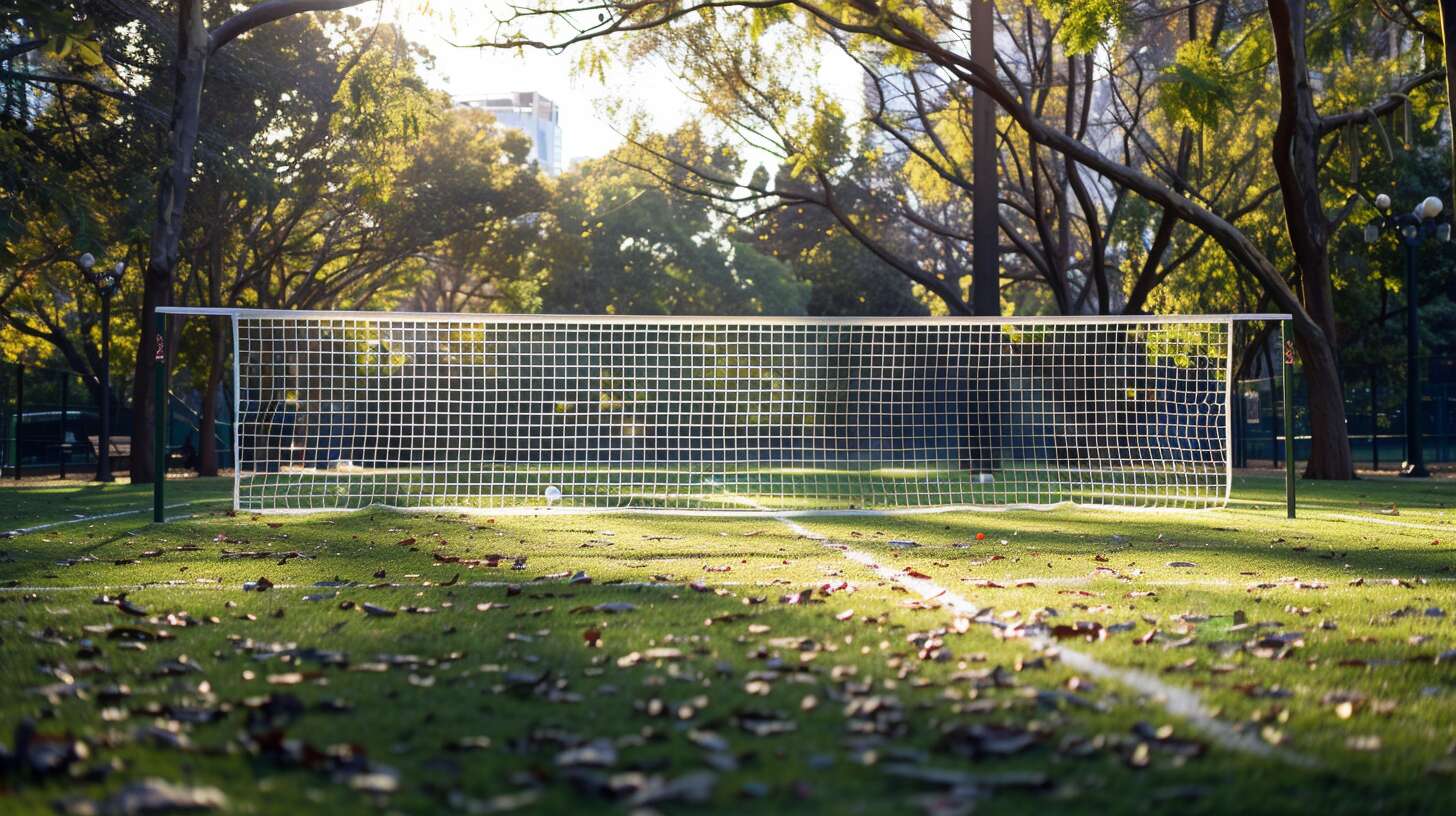 L'importance d'un filet adapté au badminton extérieur