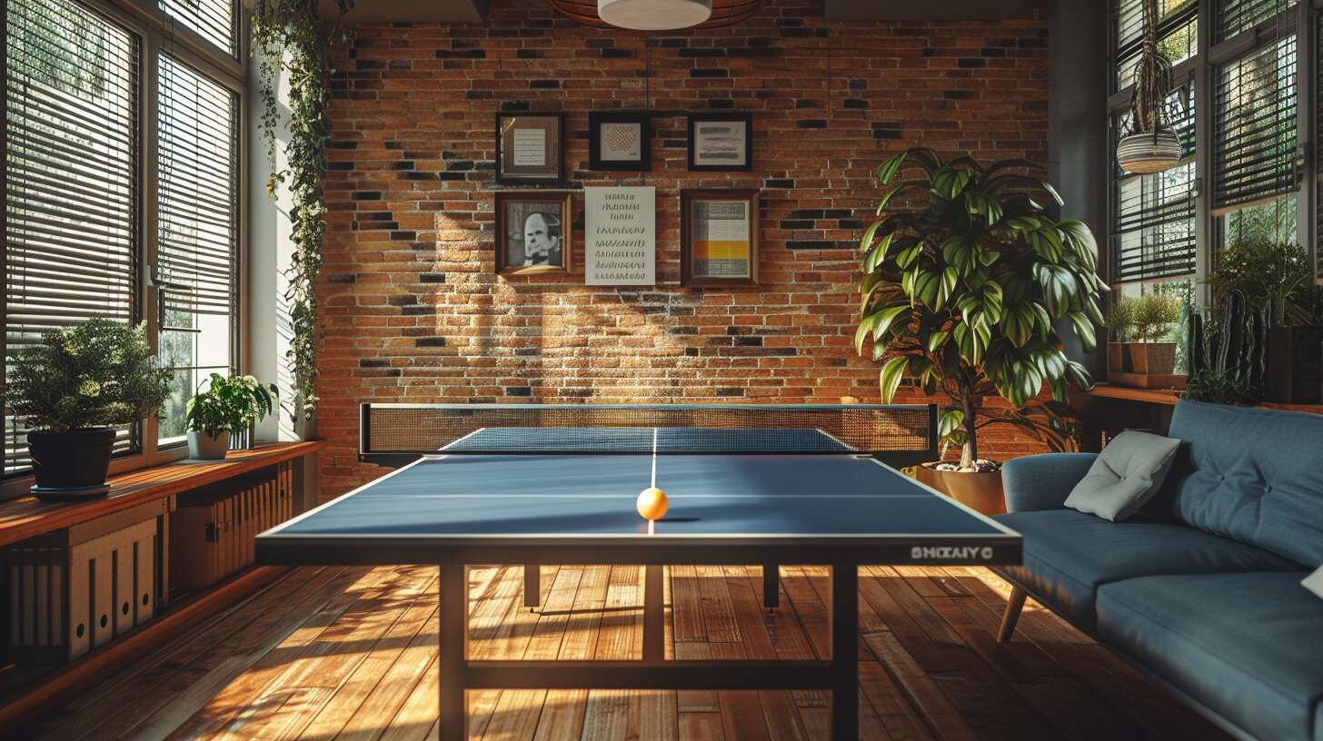 Décoration et aménagement : comment intégrer une table de ping-pong dans votre décor