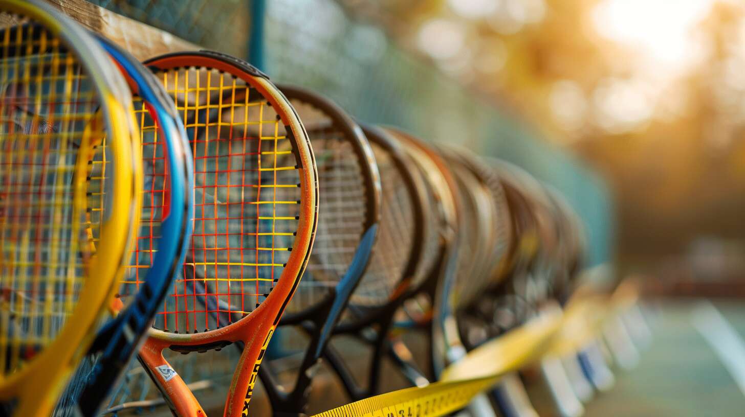 Les caractéristiques essentielles d'une raquette de tennis pour une adéquation parfaite