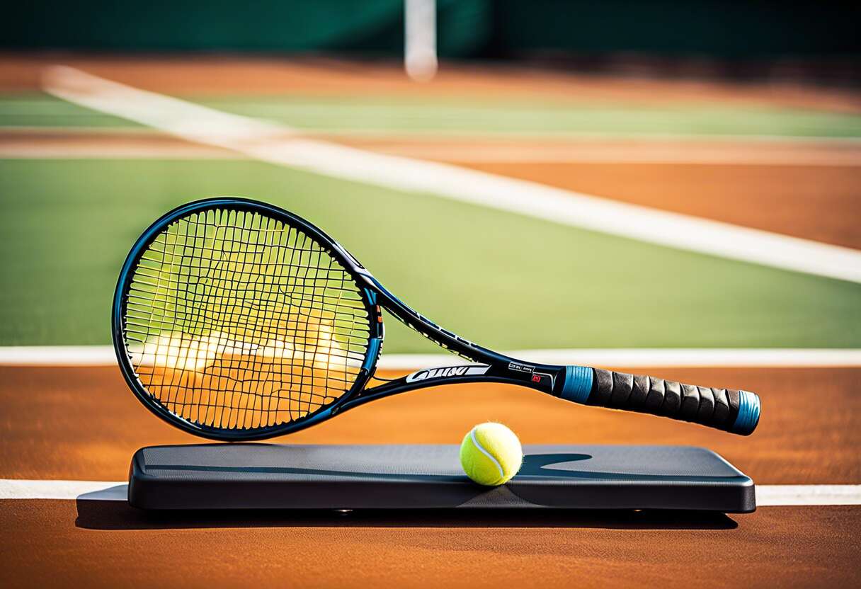 Choisir sa raquette de tennis : poids, taille du manche et tension du cordage