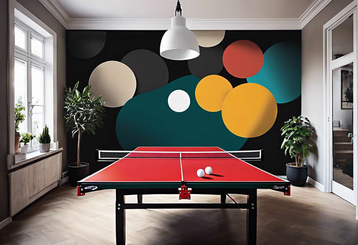 Sélectionner son revêtement mural adapté aux parties endiablées du ping-pong