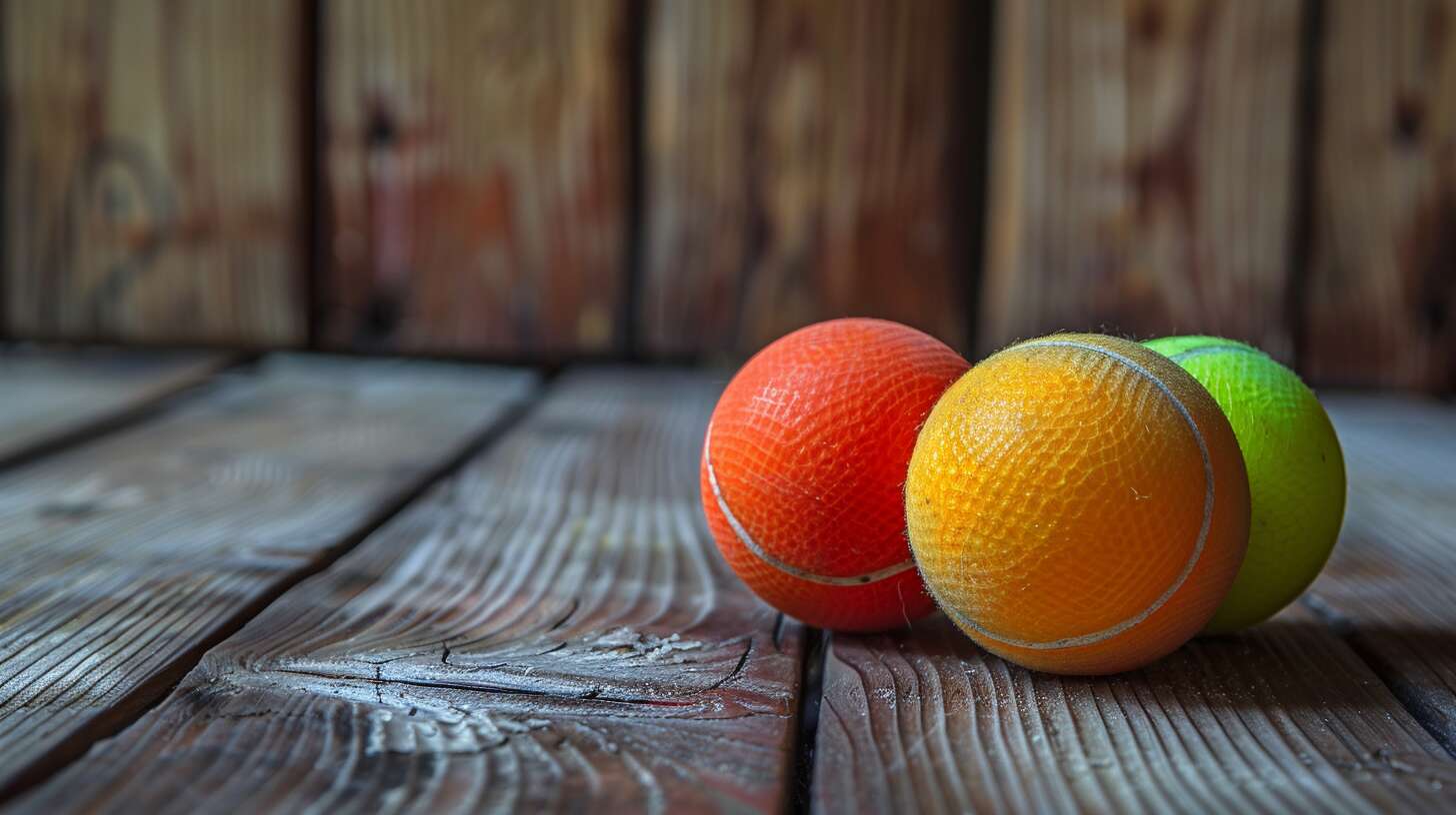 Entretien et durabilité des balles de squash à haute visibilité