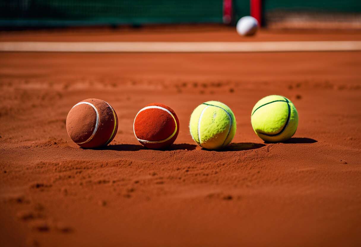 Choisir la meilleure balle de tennis pour terre battue : guide et conseils